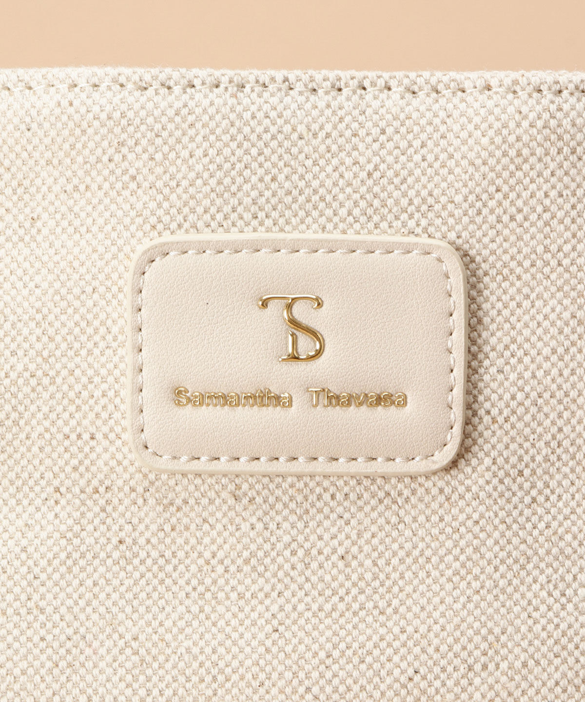 Samantha Thavasa「ロゴリネントートバッグ 大サイズ」|トートバッグ|