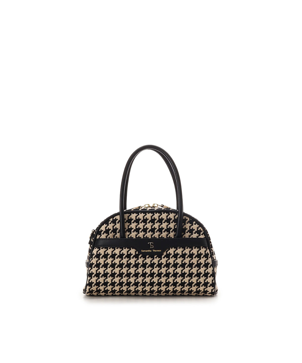 Samantha Thavasa「サマンサ ピエドプルⅢ ボストンバッグ」|ハンドバッグ|ブラック