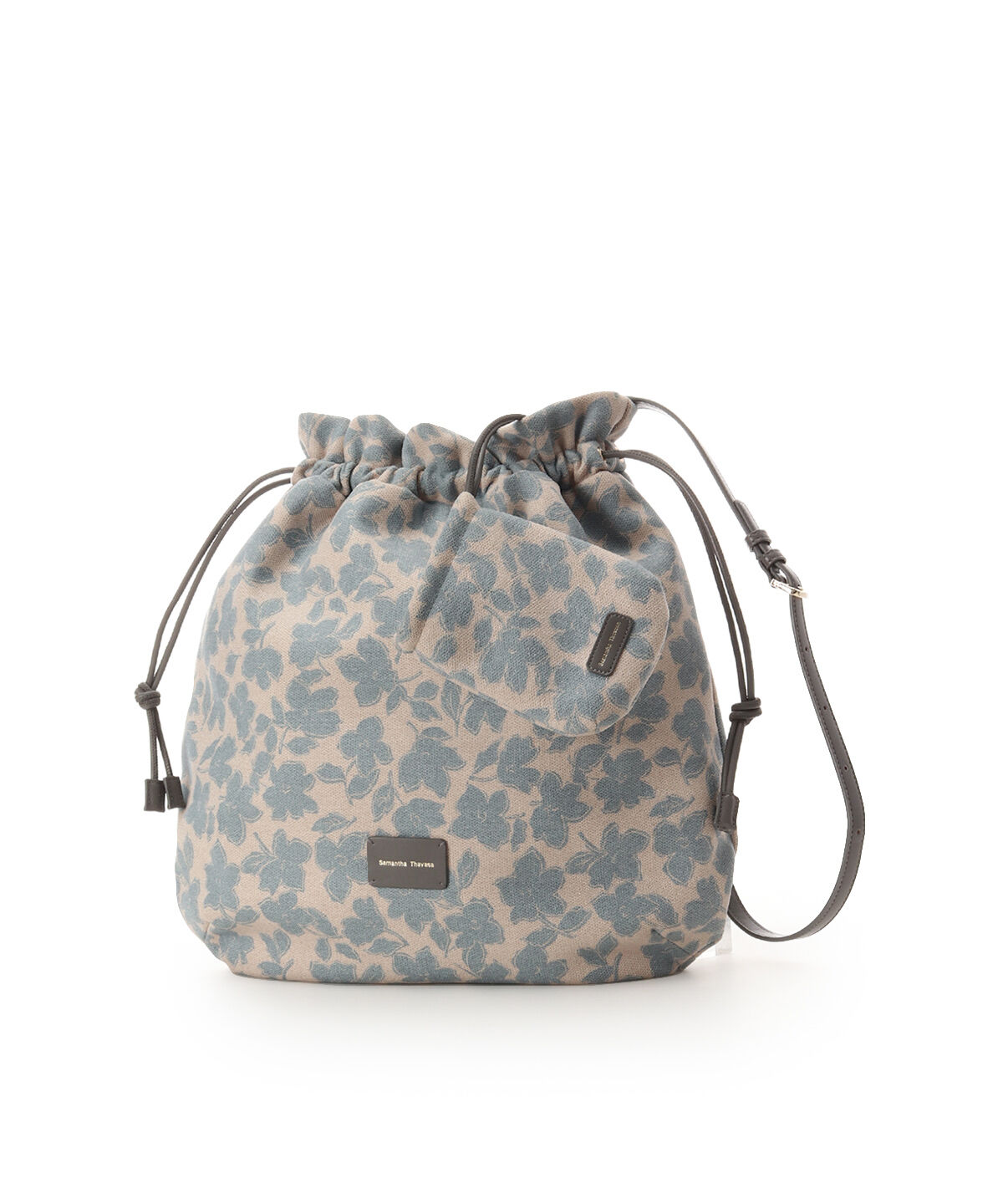 Samantha Thavasa「ミニ巾着ポーチつき フラワーデザインショルダーバッグ」|ショルダー・メッセンジャー|