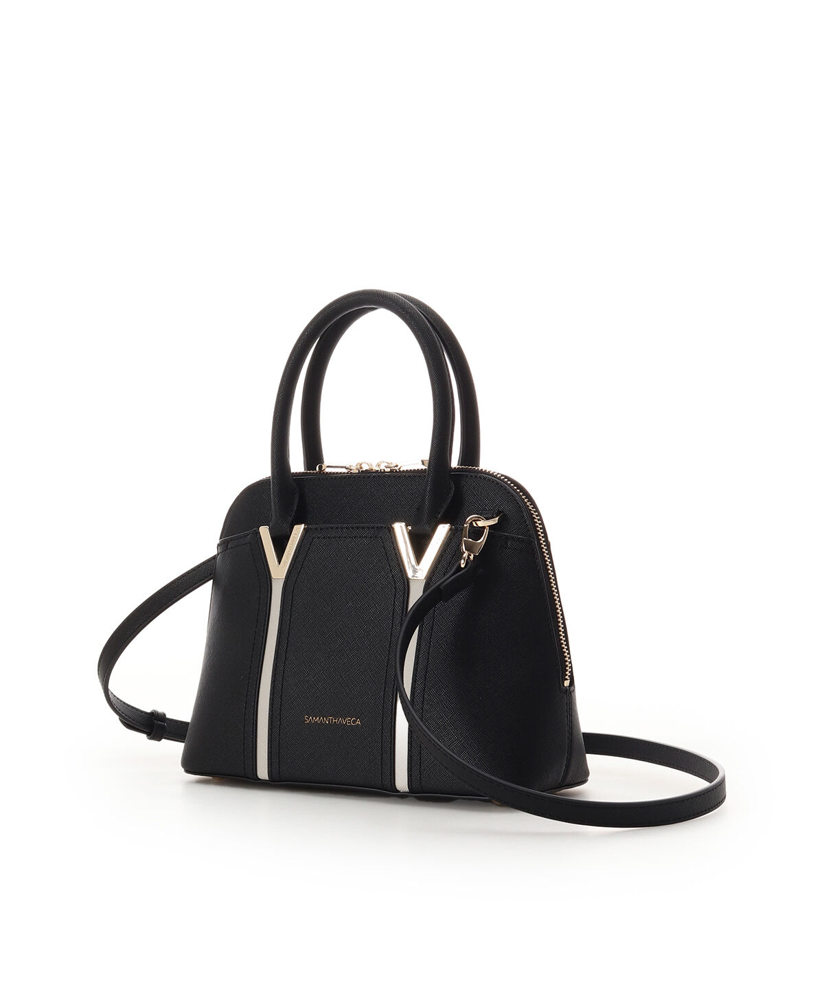 Samantha Vega「Vカットショルダーバッグ」|ショルダー・メッセンジャー|