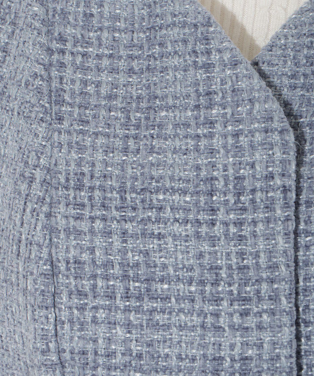 アンドクチュール「ツイード&times;チュールドッキングワンピース」|ワンピース|