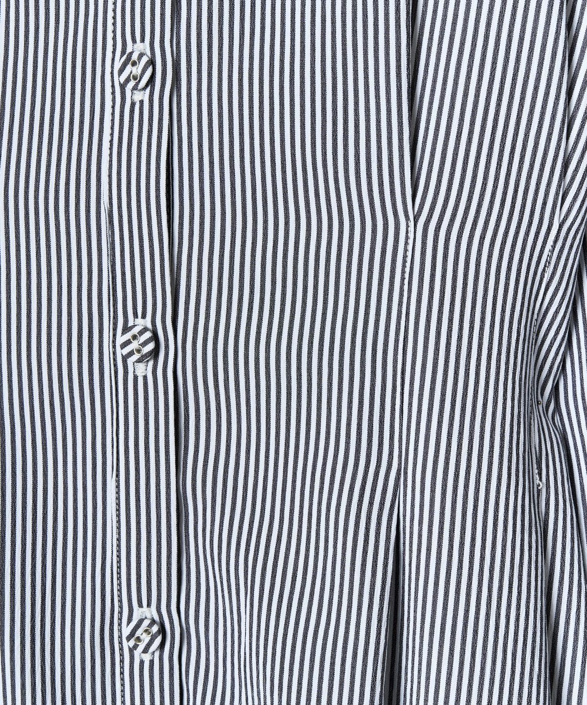 REDYAZEL「肩あきストライプシャツワンピース」|ワンピース|