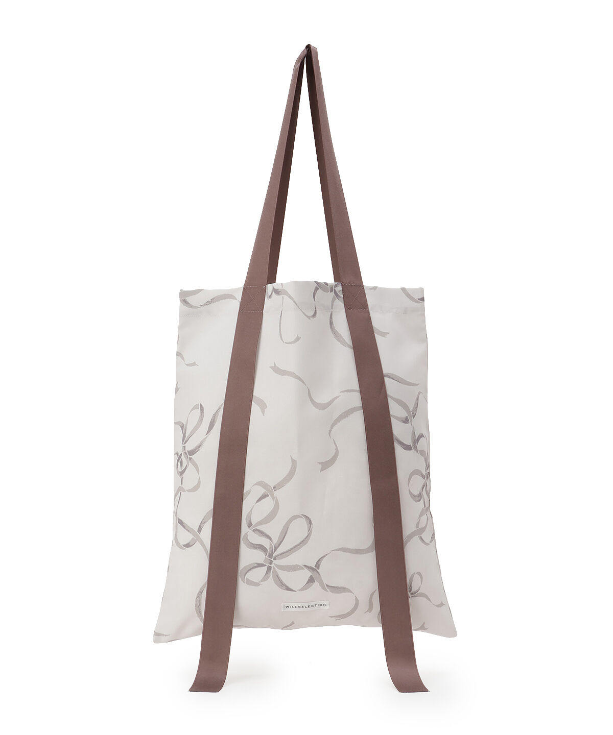 WILLSELECTION「リボンプリントトートバッグ」|トートバッグ|ピンク