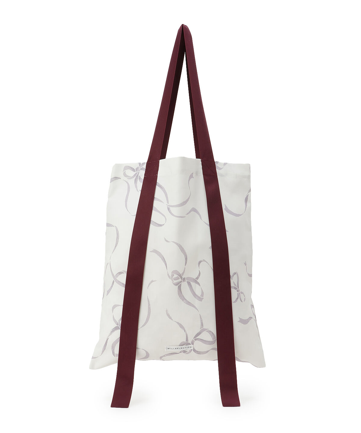 WILLSELECTION「リボンプリントトートバッグ」|トートバッグ|