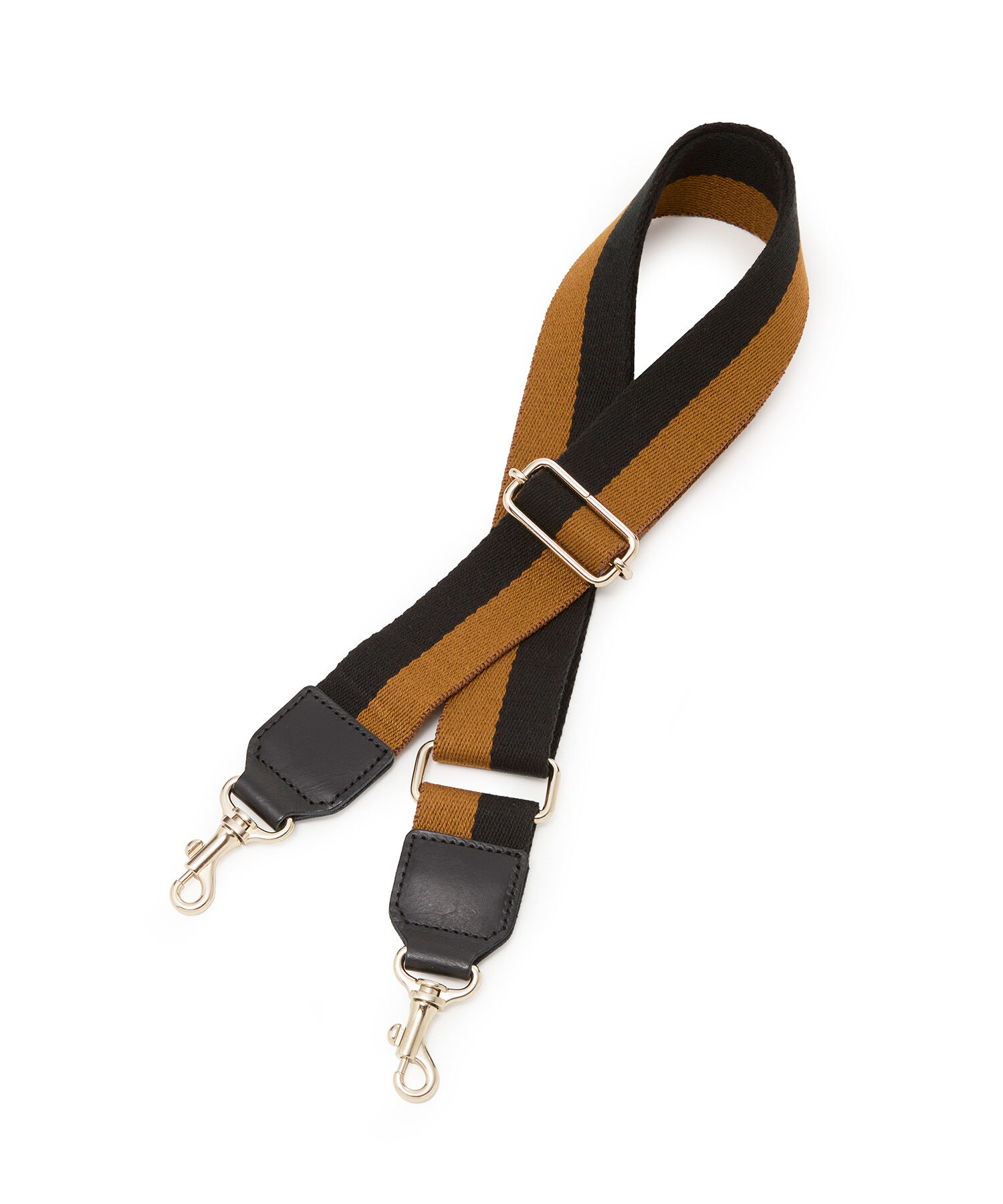 TOPKAPI BREATH「【Breath TOPKAPI】38mm バイカラーテープ ショルダー ベルト」|ショルダー・メッセンジャー|キャメル