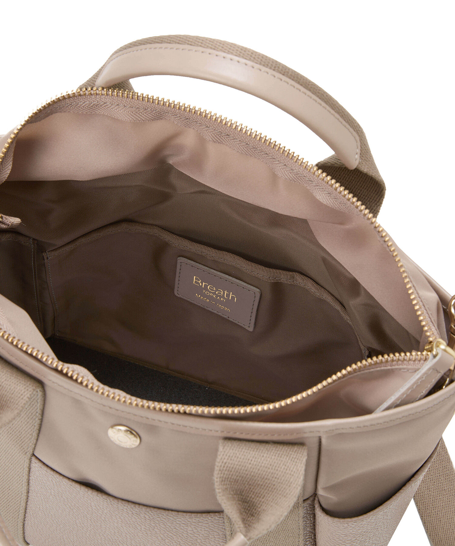 TOPKAPI BREATH「【TOPKAPI &times; 藤本美貴さんコラボ】スコッチグレイン 6ポケット 2way トートバッグ M/マザーズバッグ/撥水」|ショルダー・メッセンジャー|