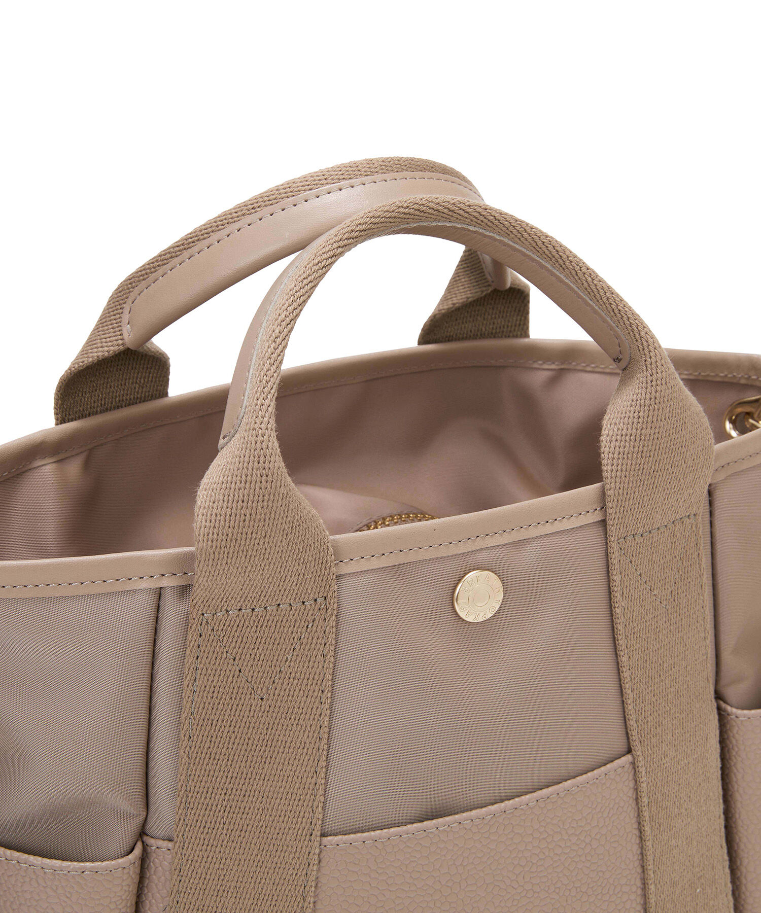 TOPKAPI BREATH「【TOPKAPI &times; 藤本美貴さんコラボ】スコッチグレイン 6ポケット 2way トートバッグ M/マザーズバッグ/撥水」|ショルダー・メッセンジャー|