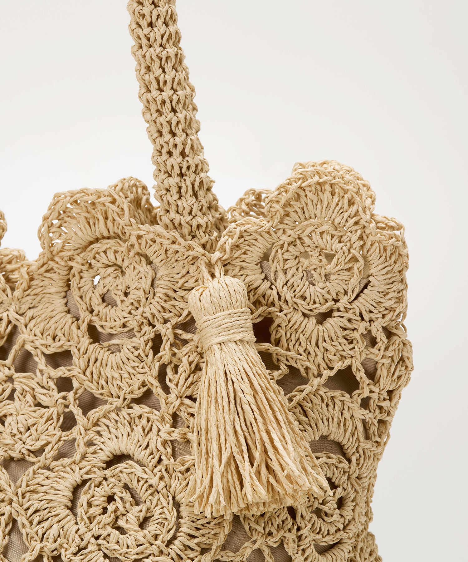 TOPKAPI BREATH「【TREASURE TOPKAPI】フラワーモチーフ ペーパー トートバッグ」|かごバッグ|