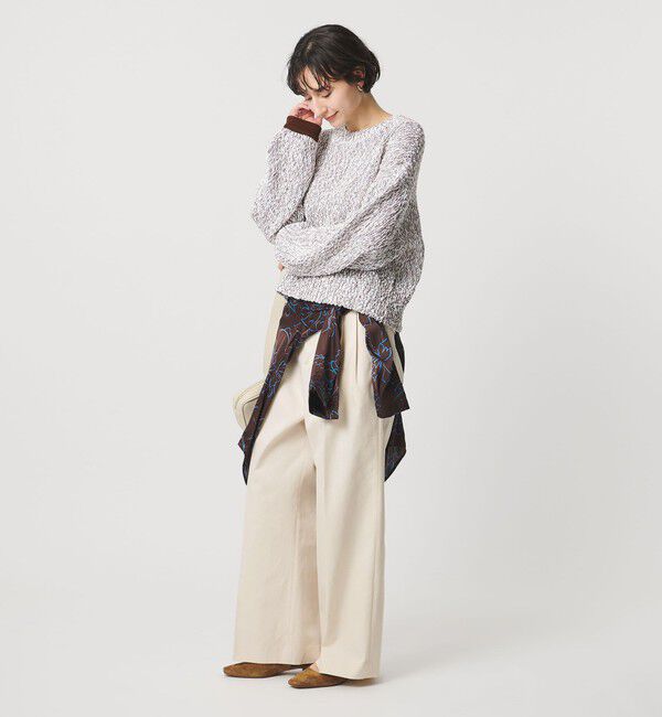 UNITED ARROWS「チノ ワイドパンツ」|チノ|