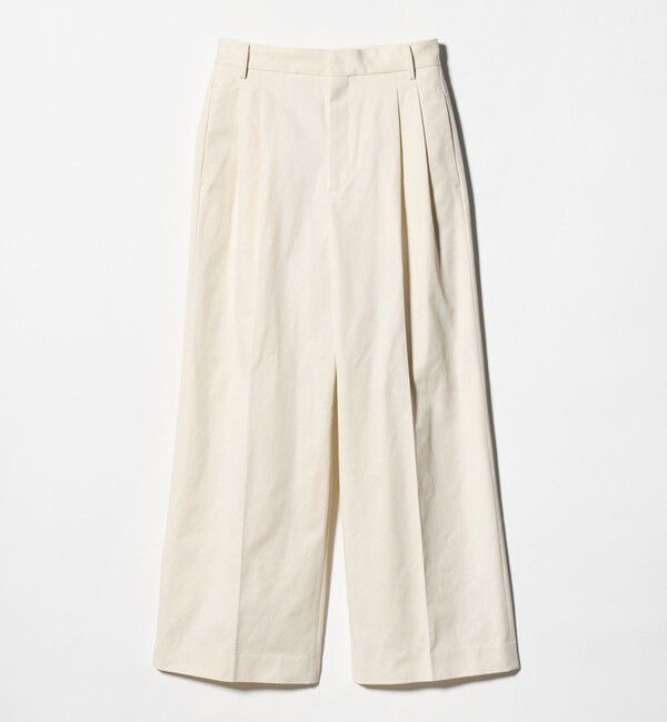 UNITED ARROWS「チノ ワイドパンツ」|チノ|