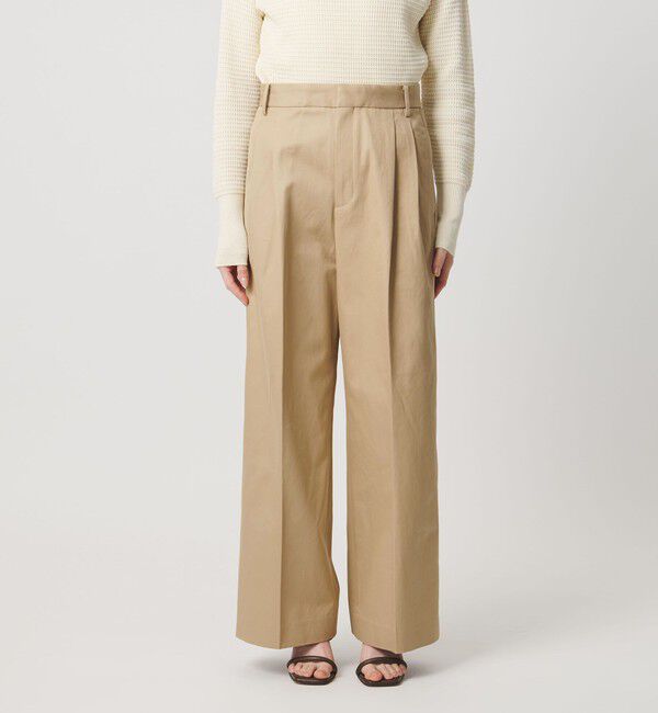 UNITED ARROWS「チノ ワイドパンツ」|チノ|