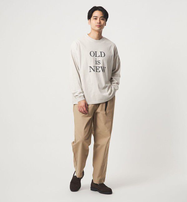 UNITED ARROWS green label relaxing「【WEB限定】ポリエステル ツイル クイックベルト W3 イージーパンツ -ストレッチ-」|チノ|