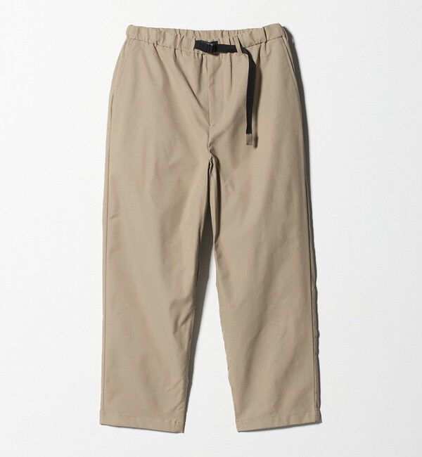 UNITED ARROWS green label relaxing「【WEB限定】ポリエステル ツイル クイックベルト W3 イージーパンツ -ストレッチ-」|チノ|