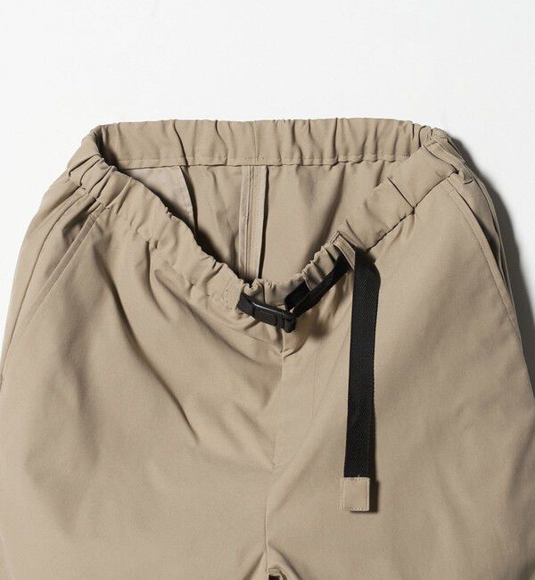 UNITED ARROWS green label relaxing「【WEB限定】ポリエステル ツイル クイックベルト W3 イージーパンツ -ストレッチ-」|チノ|