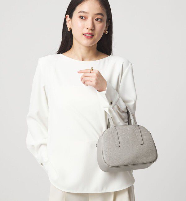 UNITED ARROWS green label relaxing「＜MARCO BIANCHINI＞ボストンバッグ」|ショルダー・メッセンジャー|LT.GRAY