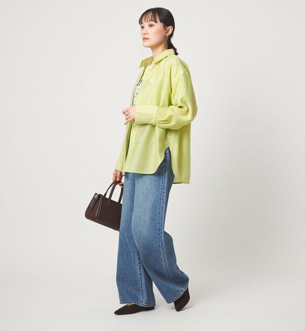 UNITED ARROWS green label relaxing「［size SHORTあり］ミルフィーユデイリーシャツ」|シャツ・ブラウス|