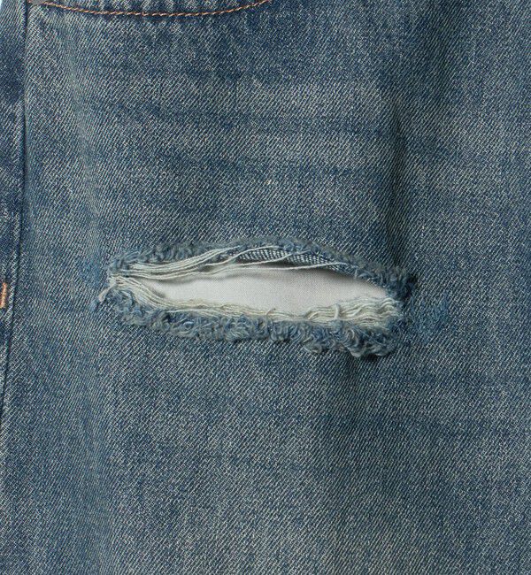 ATTISESSION「＜ATTISESSION＞スリム ストレート デニム パンツ」|デニム|