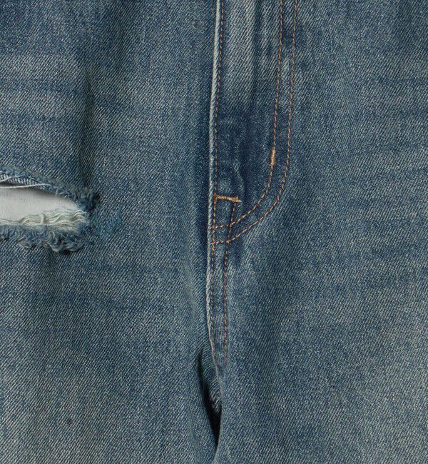 ATTISESSION「＜ATTISESSION＞スリム ストレート デニム パンツ」|デニム|