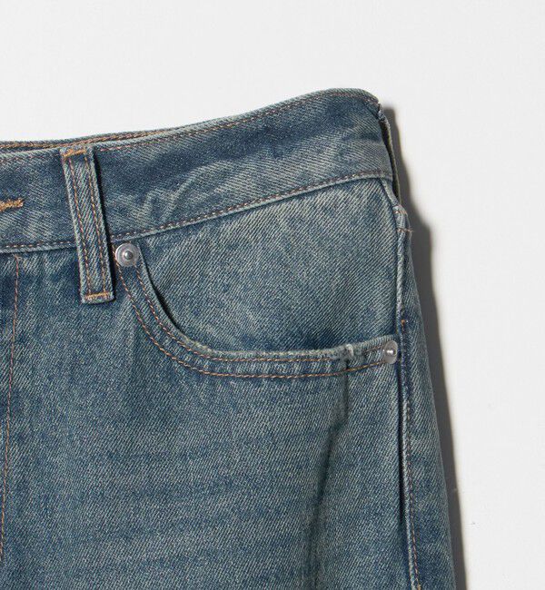 ATTISESSION「＜ATTISESSION＞スリム ストレート デニム パンツ」|デニム|