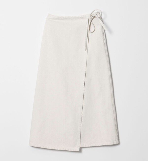 STEVEN ALAN「＜Steven Alan＞コットン ラップ デニムスカート」|スカート|