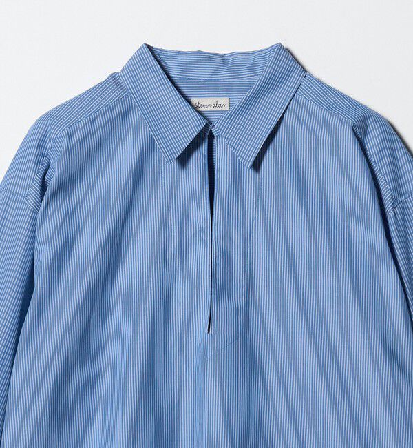 STEVEN ALAN「＜Steven Alan＞コットン スキッパー シャツ」|シャツ・ブラウス|