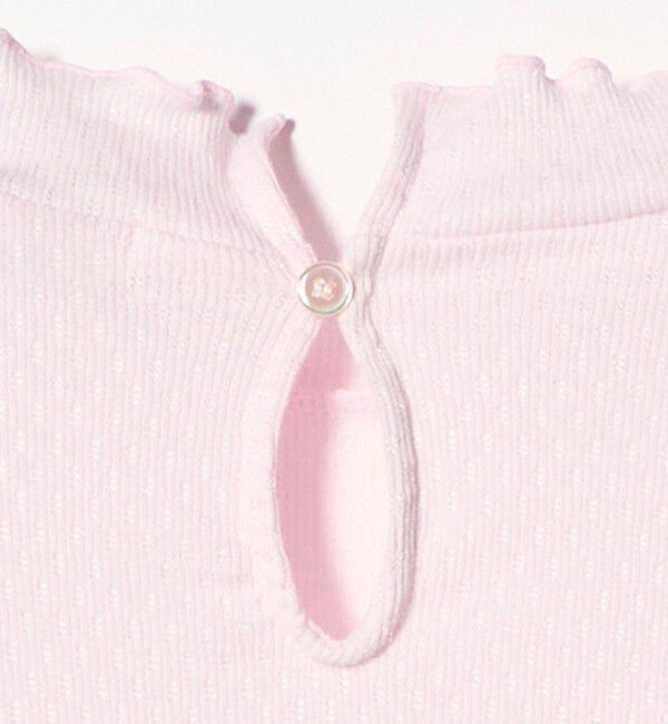 STEVEN ALAN「＜Steven Alan＞ドット リブ フリル プルオーバー」|Tシャツ・カットソー|