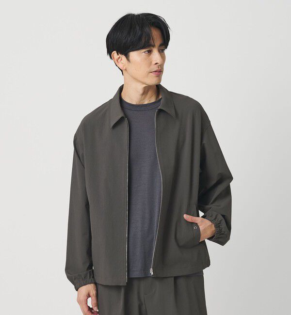 BEAUTY&YOUTH UNITED ARROWS「360&deg;MASTER ハリントン ジャケット セットアップ対応 撥水 ストレッチ ウォッシャブル」|ブルゾン・スタジャン|DK.GRAY
