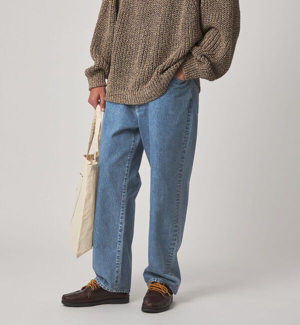 STEVEN ALAN「＜Steven Alan＞ 13.5oz デニム 5ポケット バギー パンツ」|デニム|