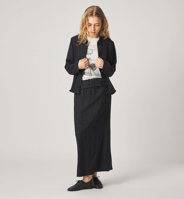 STEVEN ALAN「＜Steven Alan＞フラワー ジャガード ロング スカート」|スカート|