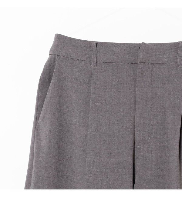 Ray BEAMS 「1タック ストレート パンツ」|スラックス|