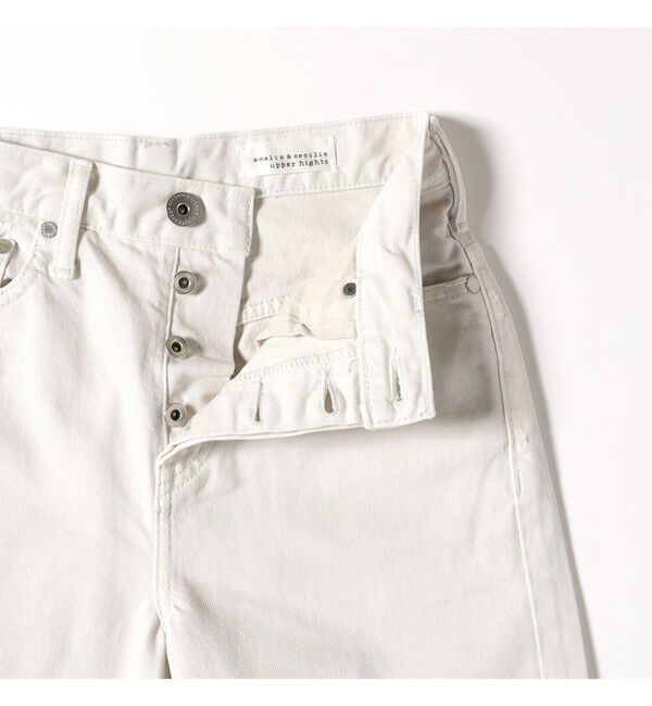 Demi-Luxe BEAMS 「upper hights / THE CECILIE BONE デニムパンツ」|デニム|