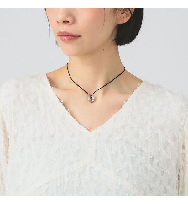 Ray BEAMS 「フリンジ ジャカード クリンクル ワンピース」|ワンピース|