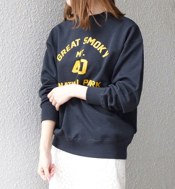 SHIPS any「【WEB限定】SHIPS any: NATIONAL PARK プリント スウェット 23AW◇」|スウェット・ジャージ|