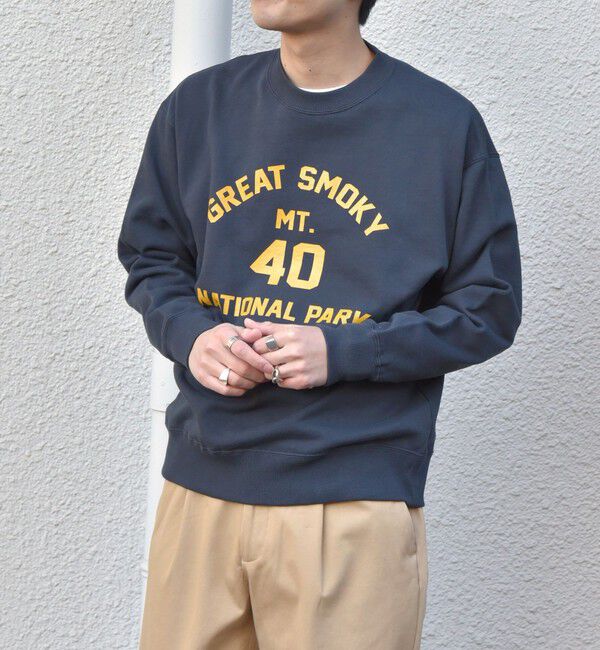 SHIPS any「【WEB限定】SHIPS any: NATIONAL PARK プリント スウェット 23AW◇」|スウェット・ジャージ|