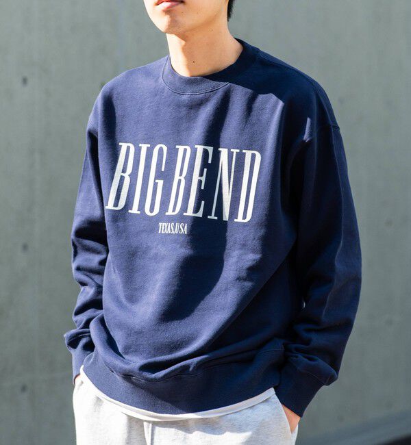 SHIPS any「【WEB限定】SHIPS any: NATIONAL PARK プリント スウェット 23AW◇」|スウェット・ジャージ|