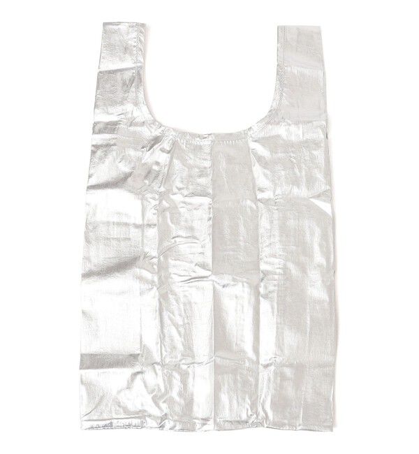 SHIPS Days「BAGGU:ベイビー メタリック」|エコバッグ|シルバー