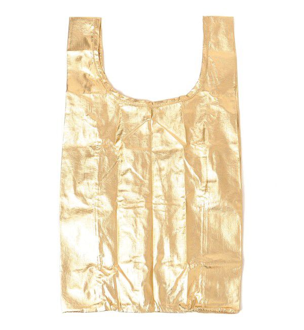 SHIPS Days「BAGGU:ベイビー メタリック」|エコバッグ|ゴールド