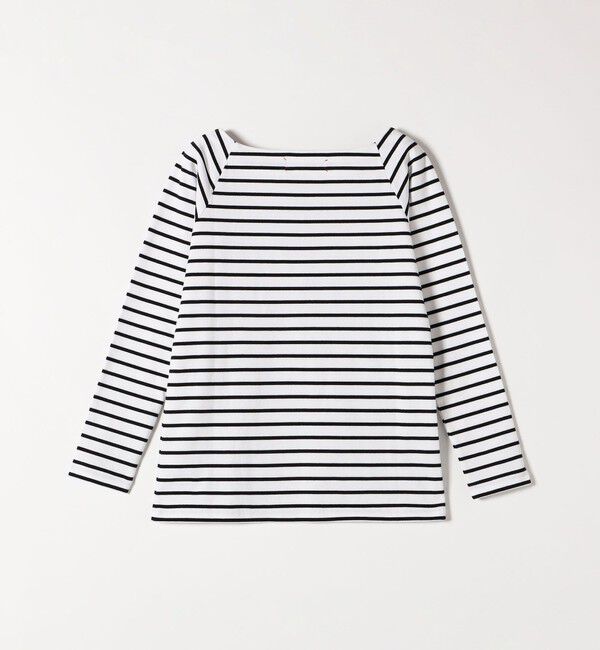 quaranciel「quaranciel:〈洗濯機可能〉ラウンドネック ボーダー カットソー」|Tシャツ・カットソー|