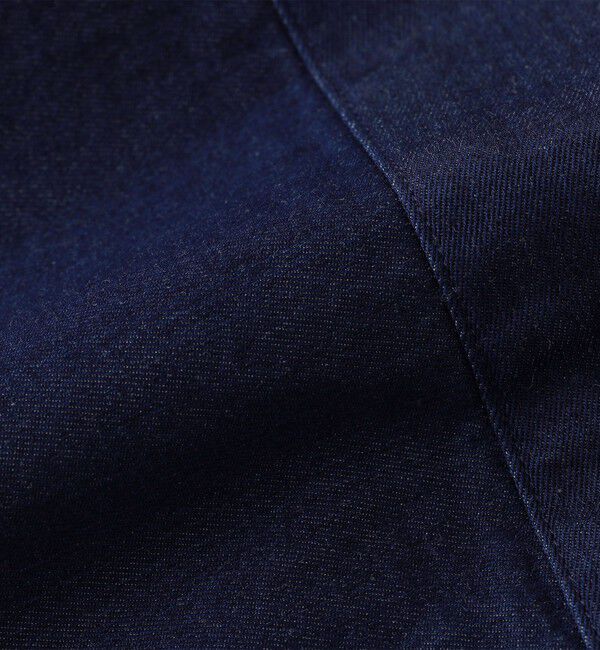 SHIPS「SHIPS: ウォッシュド デニム バンドカラーシャツ」|シャツ・ブラウス|