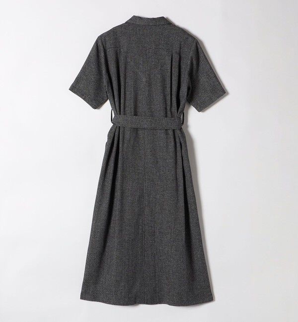 quaranciel「quaranciel:〈手洗い可能〉サマー カラミ テーラード ジャケット ワンピース」|ワンピース|