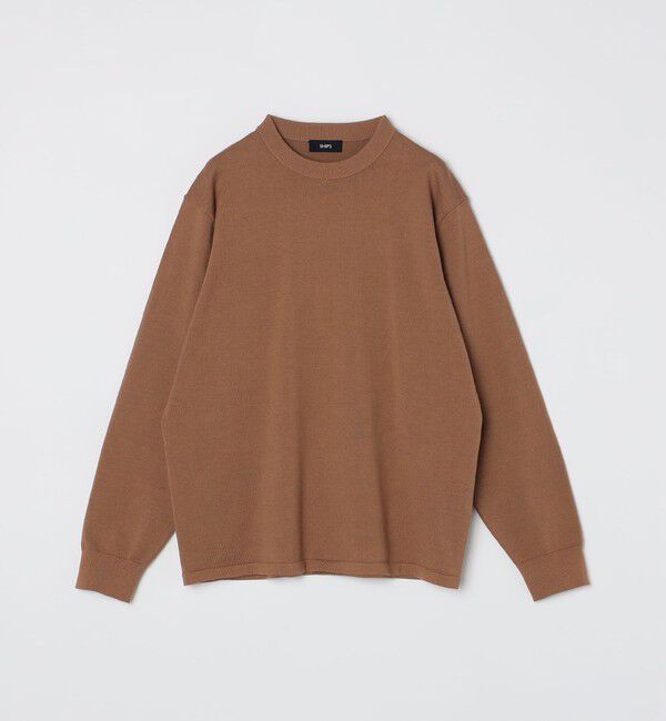 SHIPS「SHIPS: ハイゲージ コットン ウール クルーニット」|ニット・セーター|