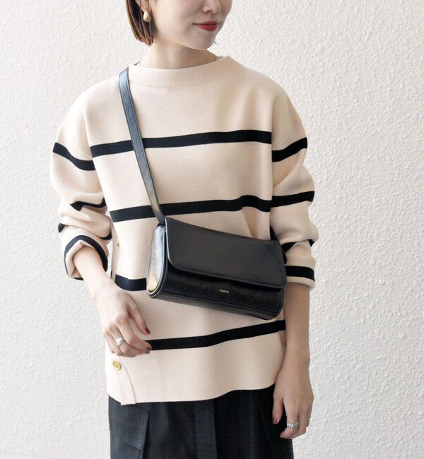 SHIPS any「SHIPS any:〈手洗い可能〉ミラノリブ スタンドカラー ニット プルオーバー」|ニット・セーター|