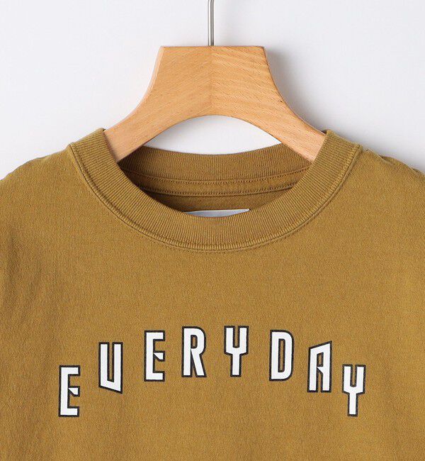 SHIPS KIDS「ARCH&LINE:110～145cm / USA コットン 長袖 TEE」|Tシャツ・カットソー|