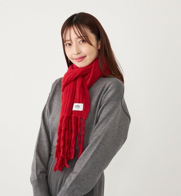 SHIPS Colors 「odds: プレーン マフラー」|マフラー|