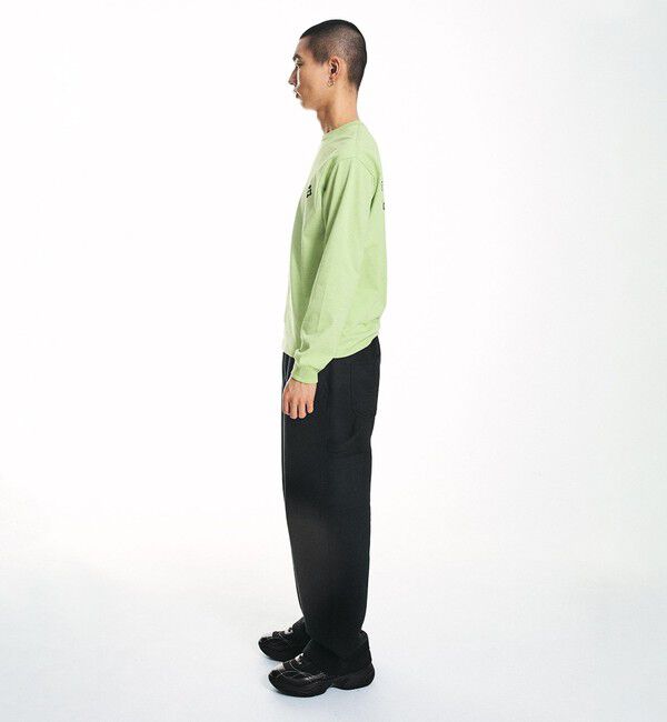 SHIPS「City Ambient Products: スタンダード ロゴ プリント ロングスリーブ Tシャツ」|Tシャツ・カットソー|