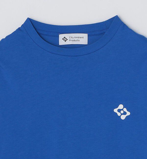 SHIPS「City Ambient Products: スタンダード ロゴ プリント ロングスリーブ Tシャツ」|Tシャツ・カットソー|