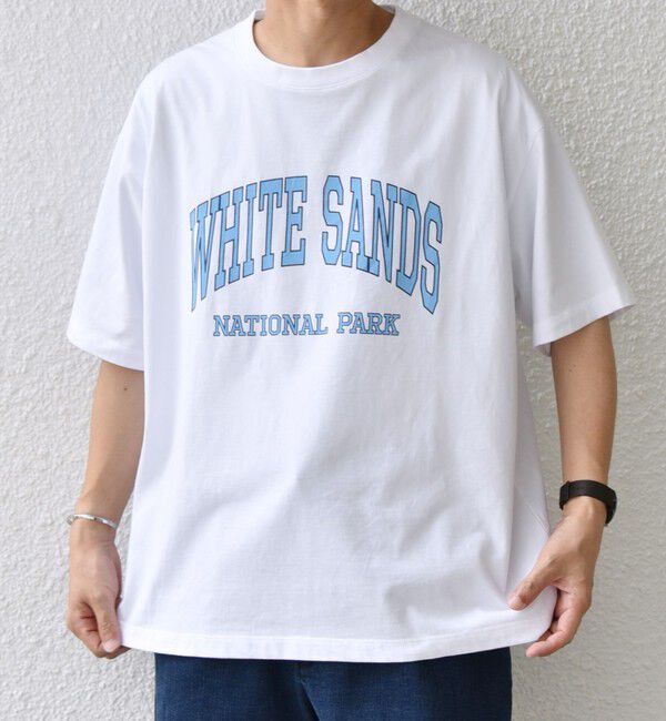 SHIPS any「SHIPS any: NATIONAL PARK ヴィンテージライク プリント Tシャツ◇」|Tシャツ・カットソー|