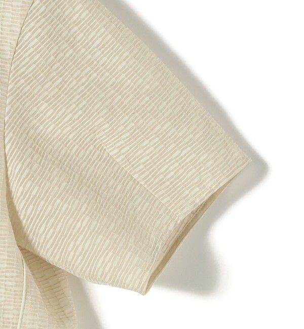 SHIPS for women「SHIPS Primary Navy Label:〈手洗い可能〉シアー ジャカード TEE ブラウス」|シャツ・ブラウス|