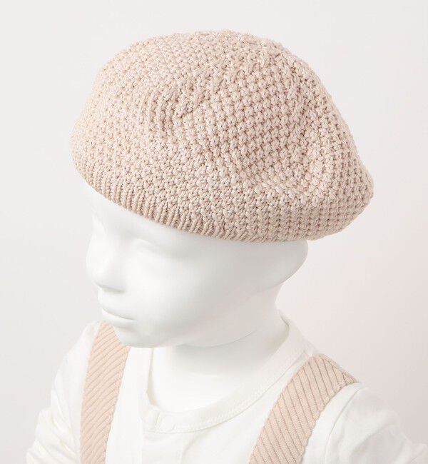 SHIPS KIDS「SHIPS KIDS:ベビー ニット ベレー帽」|ハンチング・ベレー帽|