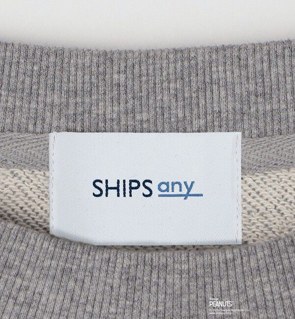 SHIPS any「SHIPS any: SNOOPY コラボ コミック グラフィック プリント スウェット◇」|スウェット・ジャージ|